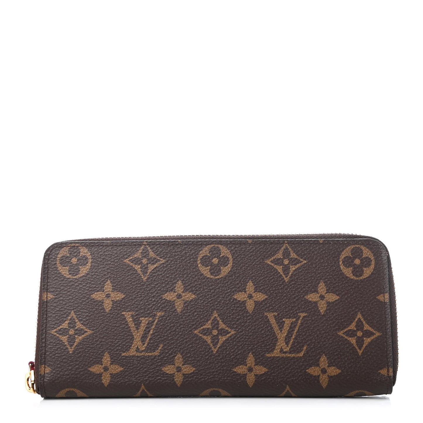 Monogram Clemence Wallet Fuchsia
