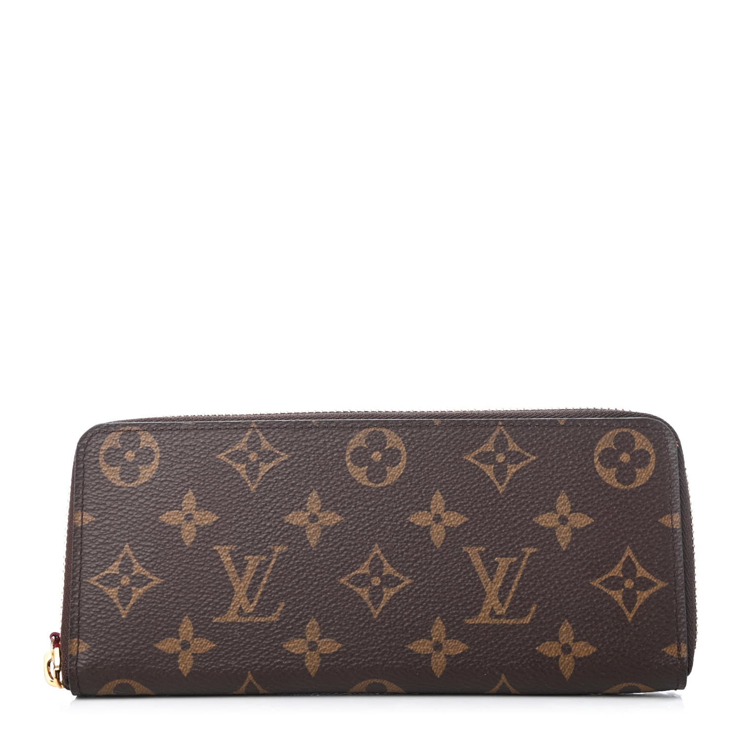 Louis Vuitton Monogram Clemence Wallet Fuchsia 1 of 7