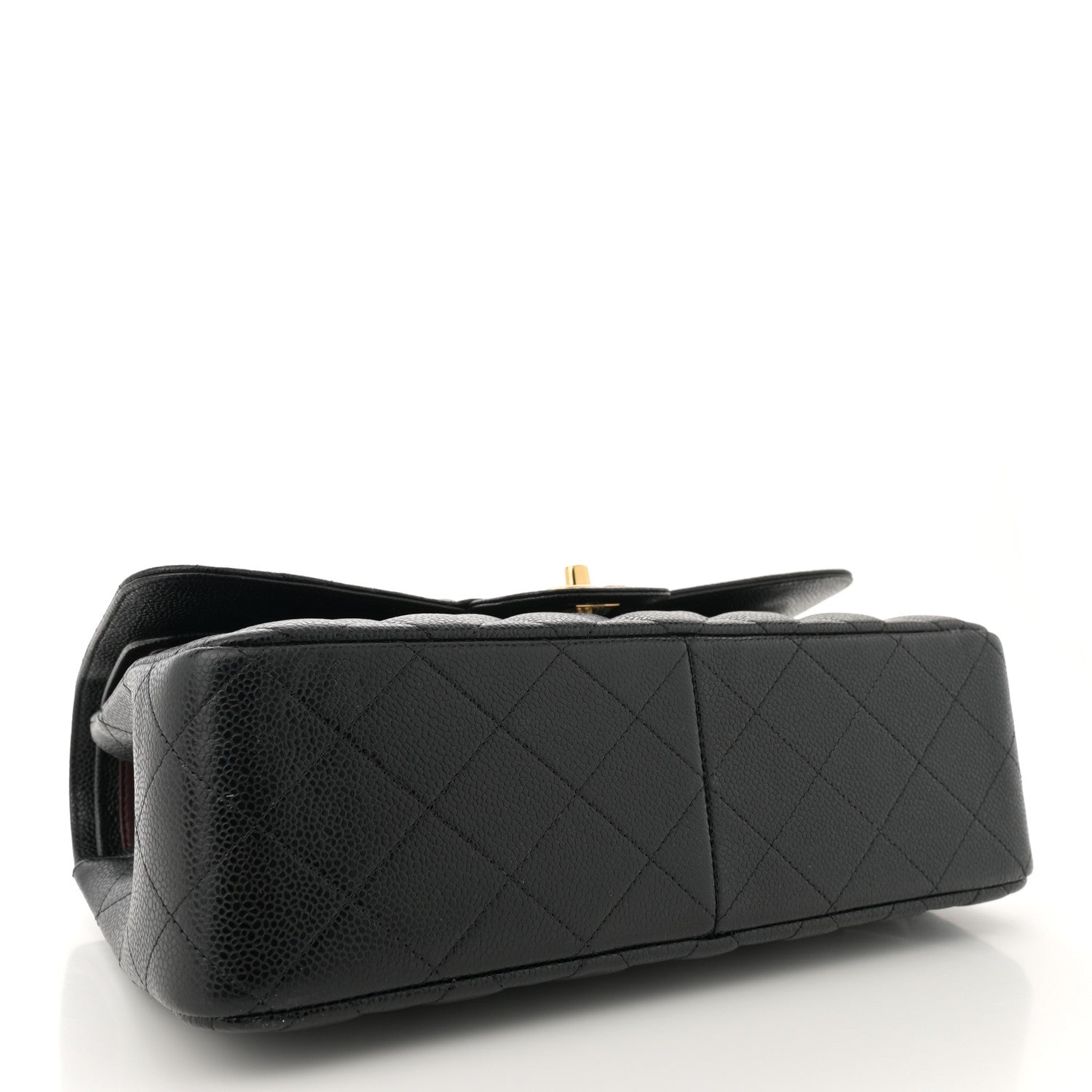 Chanel Caviar Quilted Jumbo Double Flap Black 4 of 10