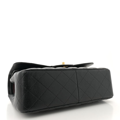 Chanel Caviar Quilted Jumbo Double Flap Black 4 of 10