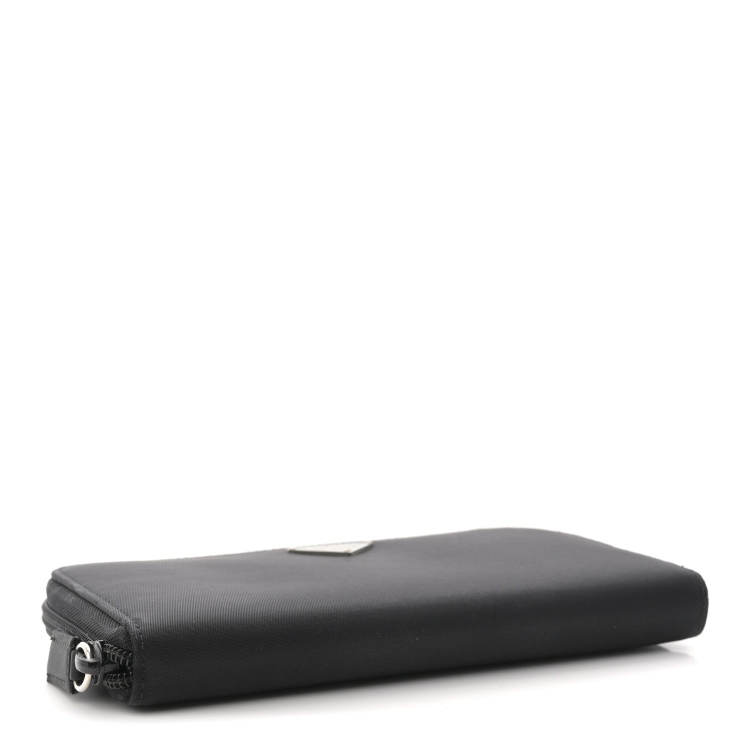 Prada Tessuto Nylon Zip Around Wallet Black 4 of 7