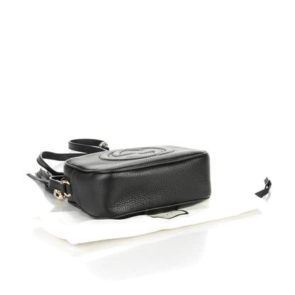 Gucci Pebbled Calfskin Small Soho Disco Bag Black 4 of 7