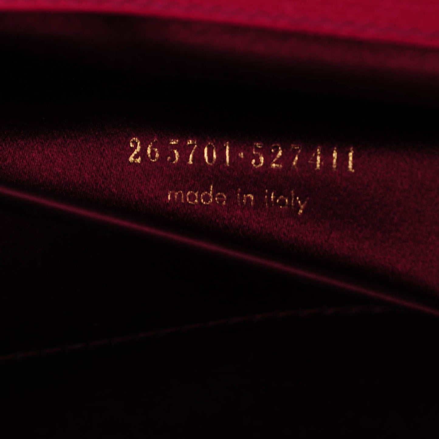 Textured Calfskin Classic Y Ligne Clutch Fuchsia
