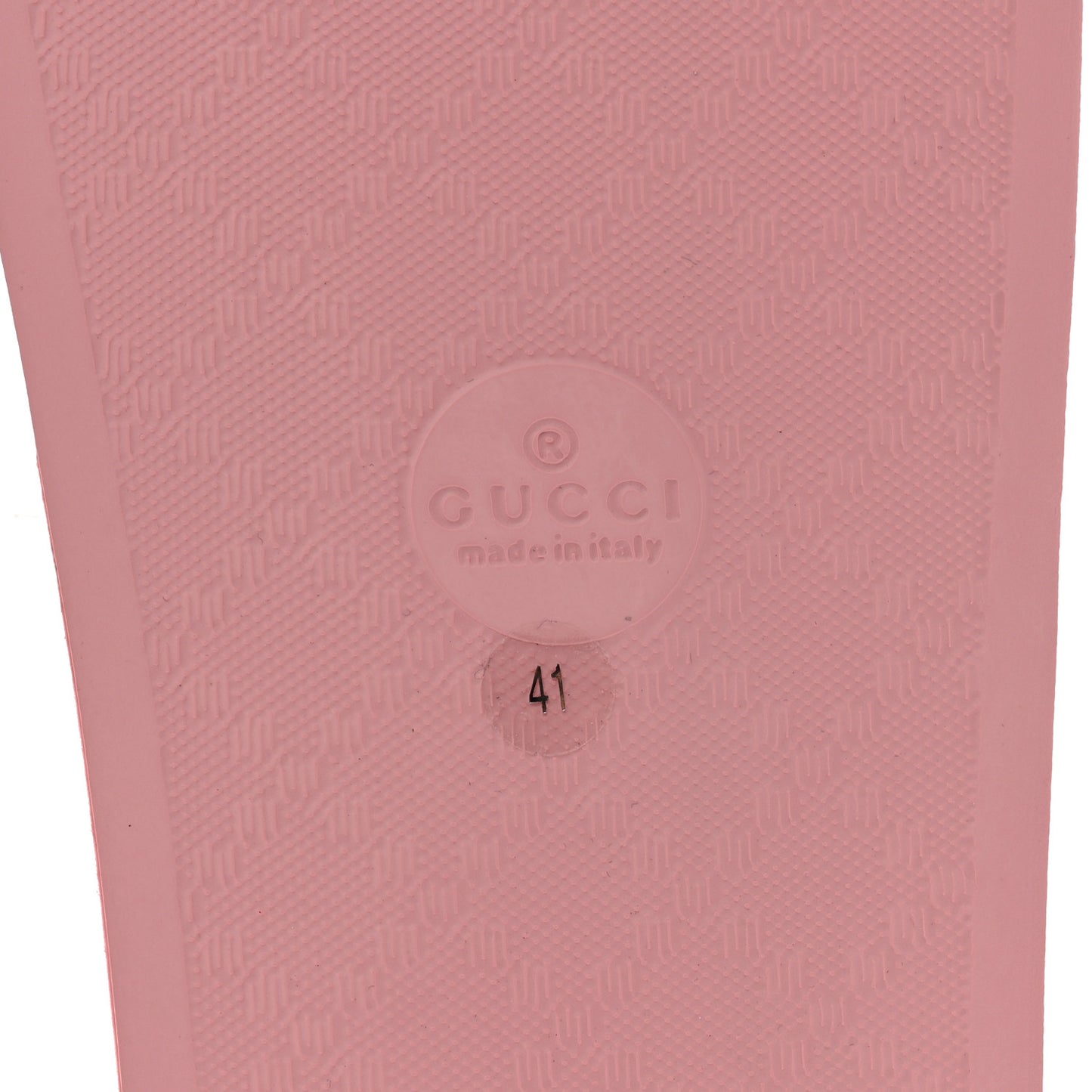 GG Supreme Monogram Slide Sandals 41 Cotton Candy Dark Cotton Candy
