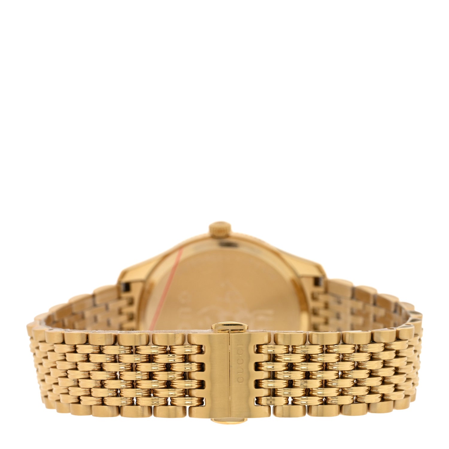 Gucci Stainless Steel 36mm G-Timeless Bee Quartz Watch Gold 3 of 5