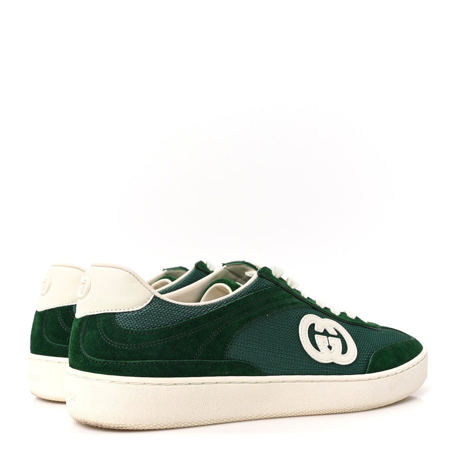 Suede Nylon Mens G75 Sneaker 9 Green