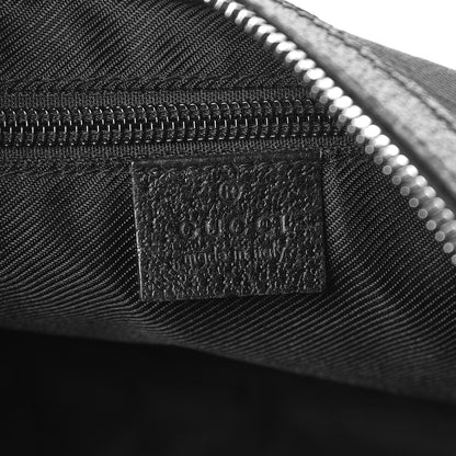 Gucci Monogram Medium Half Moon Hobo Black 6 of 7