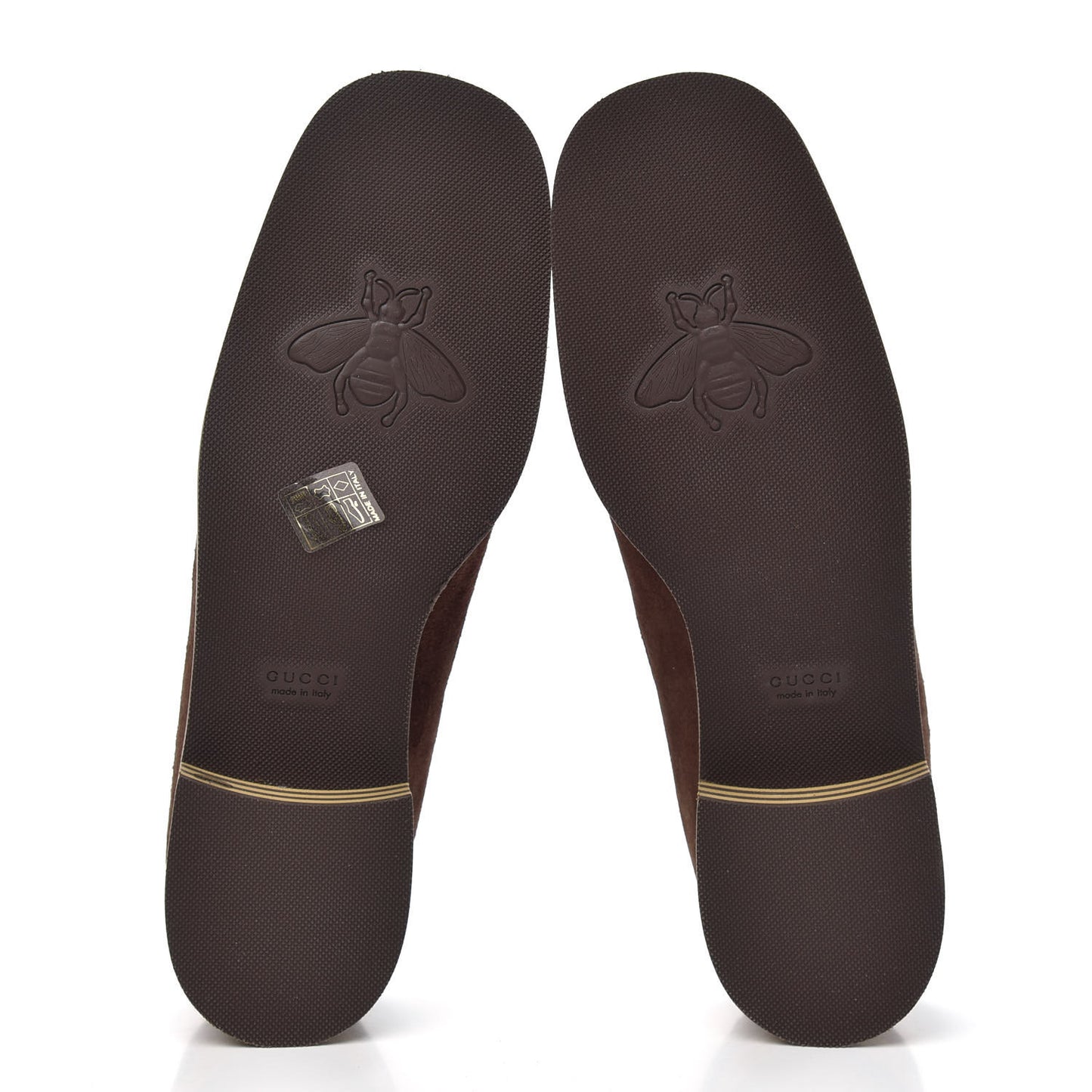 Velvet GG Monogram Thompson Derby Loafers 39.5 Vintage Cocoa Brown