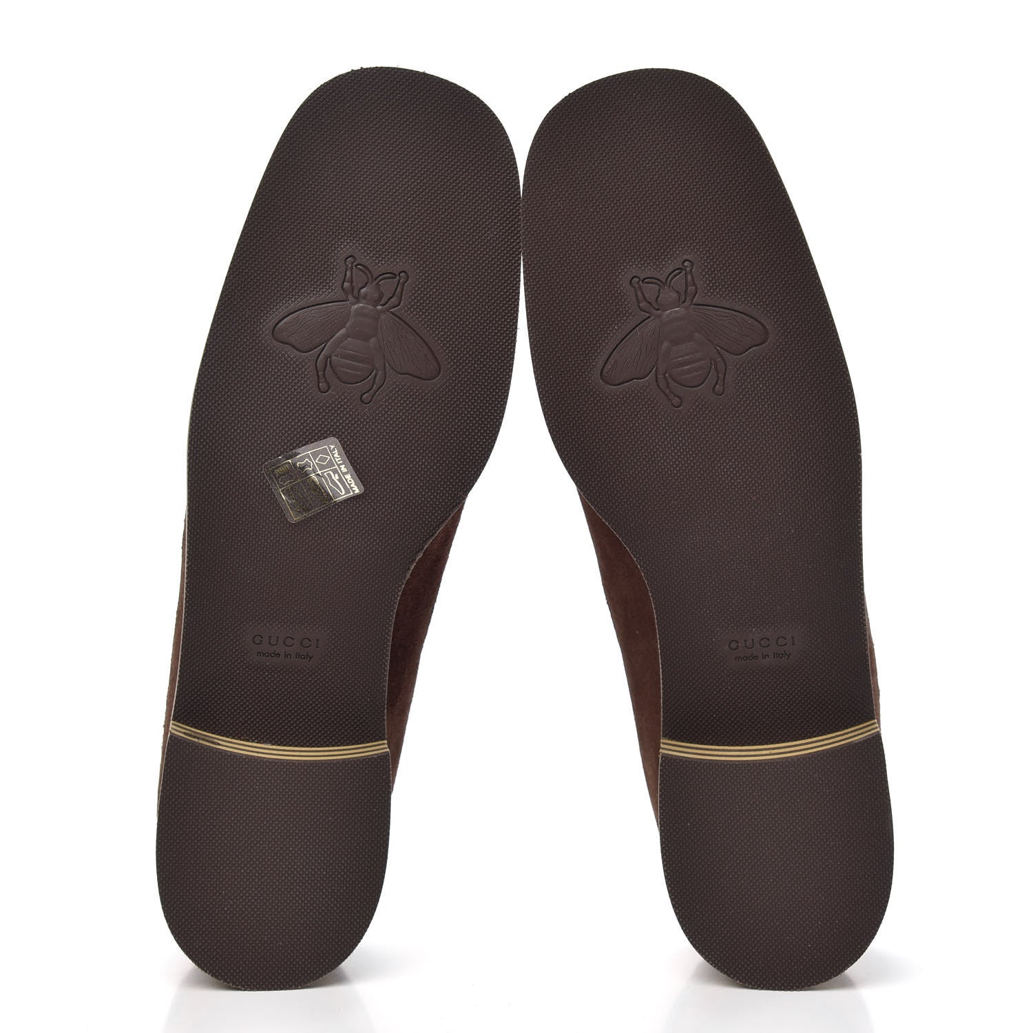 Gucci Velvet GG Monogram Thompson Derby Loafers 39.5 Vintage Cocoa Brown 5 of 9