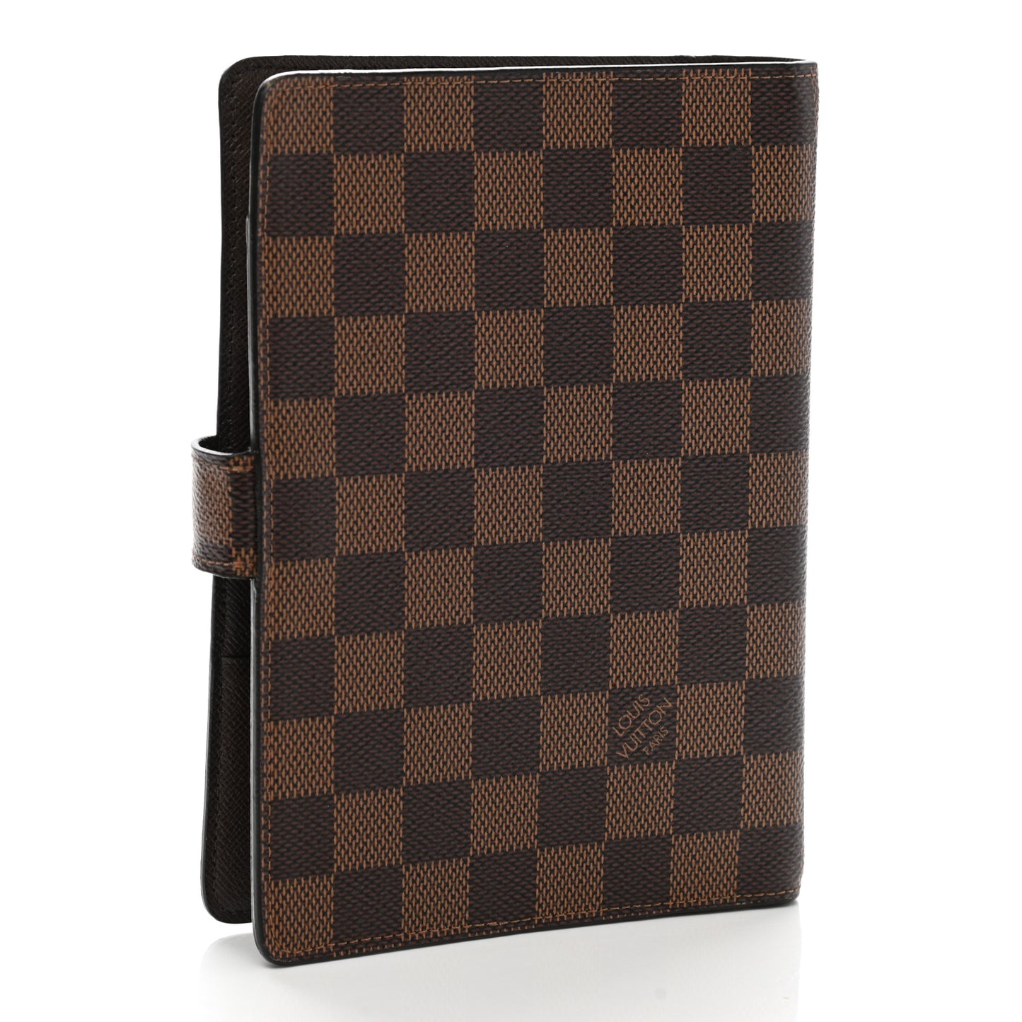Damier Ebene Medium Ring Agenda Cover