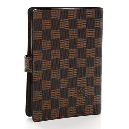 Louis Vuitton Damier Ebene Medium Ring Agenda Cover 3 of 6