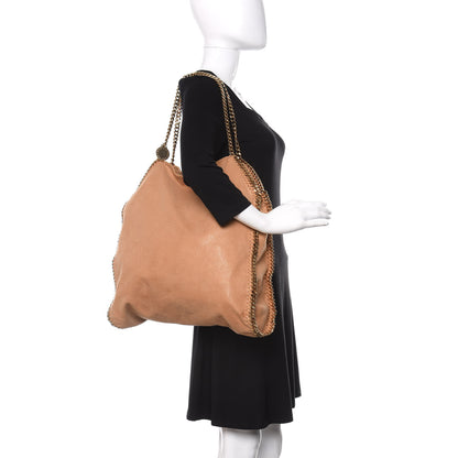 Stella McCartney Shaggy Deer Big Falabella Tote Tan 2 of 9