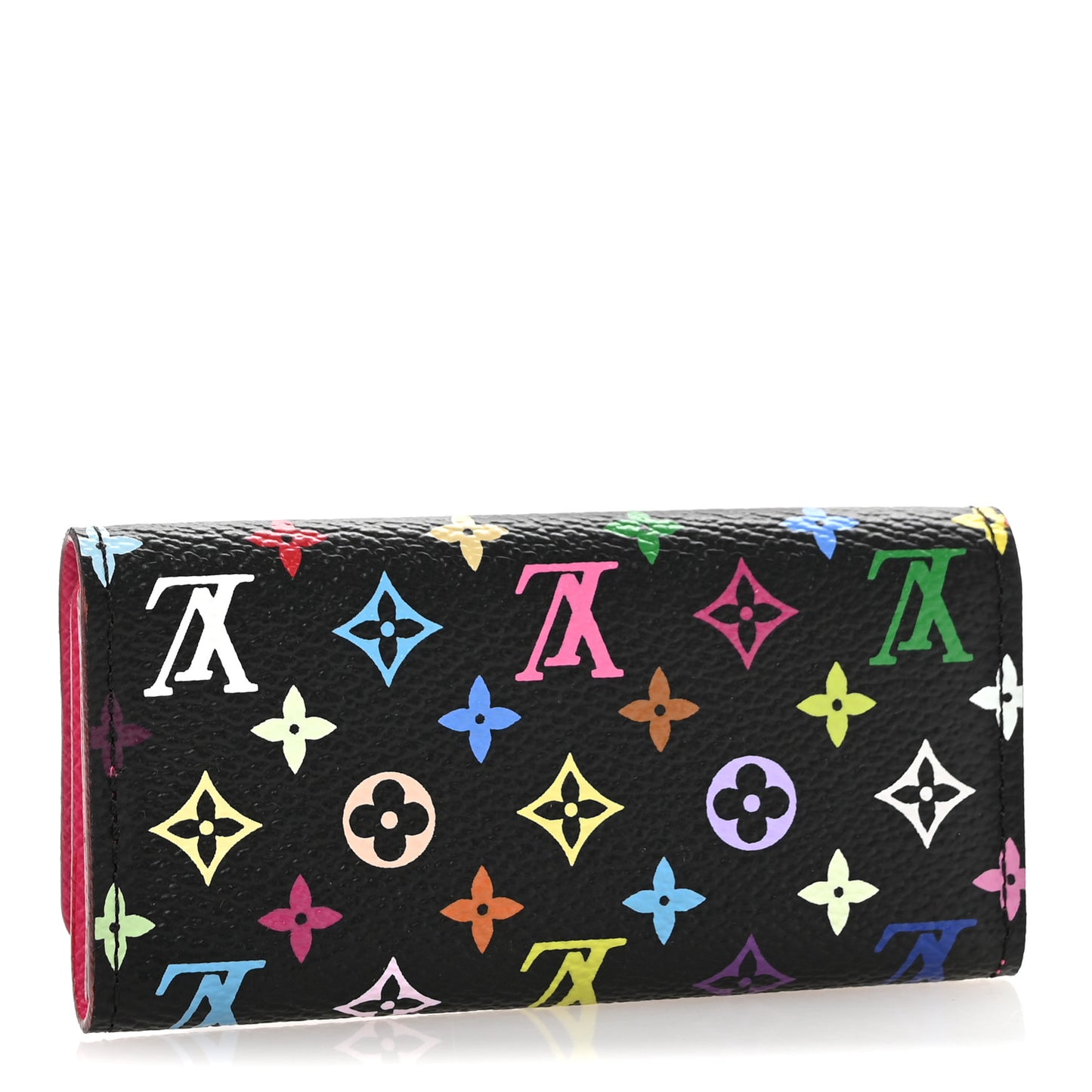 Monogram Multicolor Multicles 4 Key Holder Black Grenade