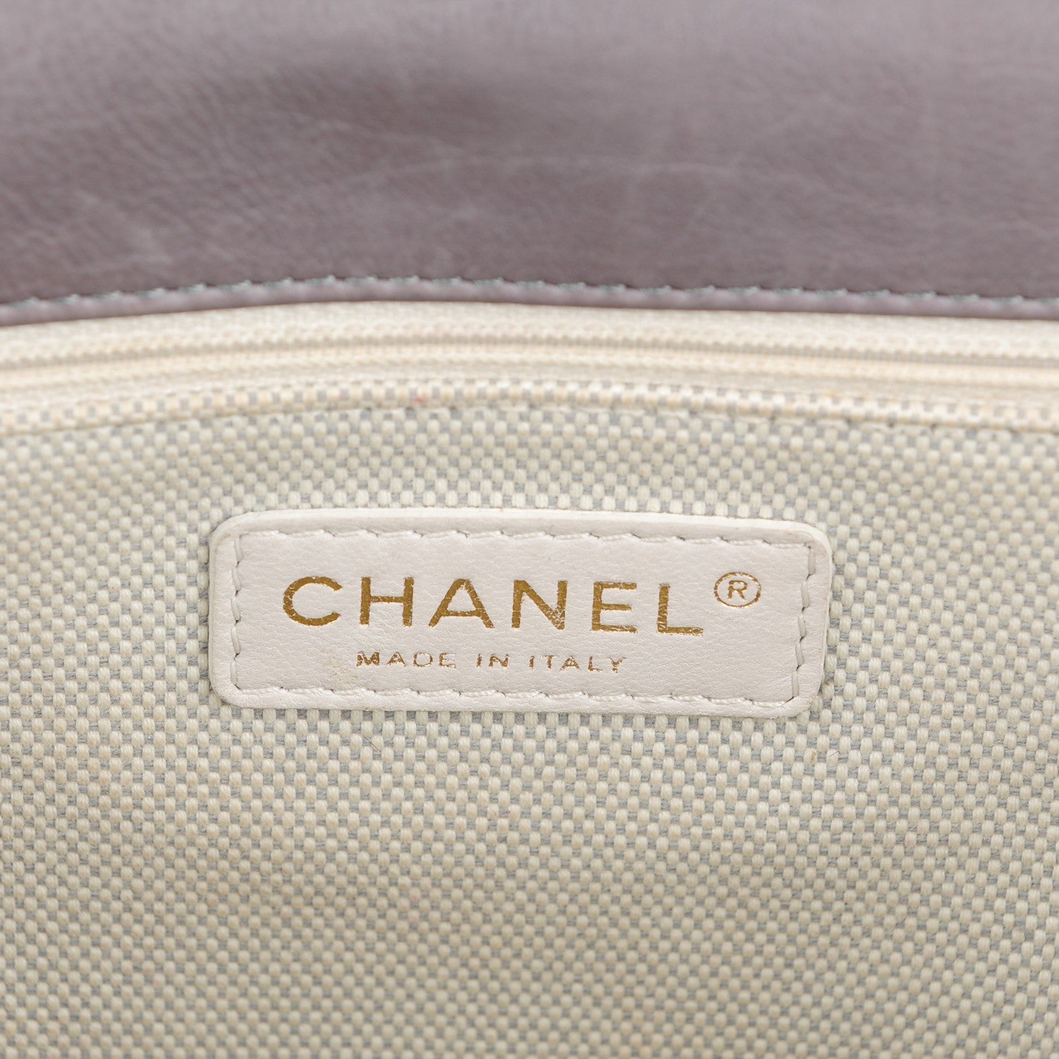 Chanel Calfskin Quilted Large Retro Chain Flap Grey 6 of 10