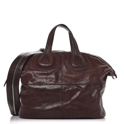 Givenchy Crackled Calfskin Medium Nightingale Brown 1 of 17