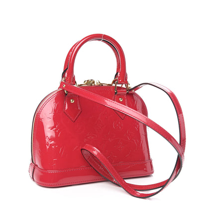 Louis Vuitton Vernis Alma BB Rose Indien 3 of 10
