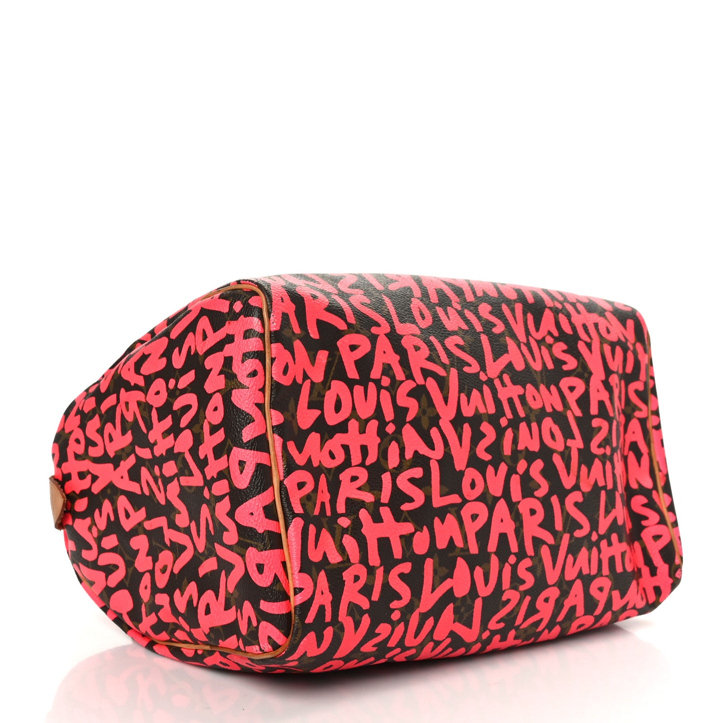 Monogram Graffiti Speedy 30 Fuchsia
