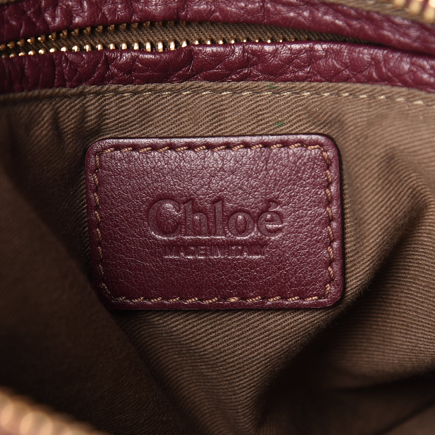 Calfskin Medium Marcie Satchel Wine Purple