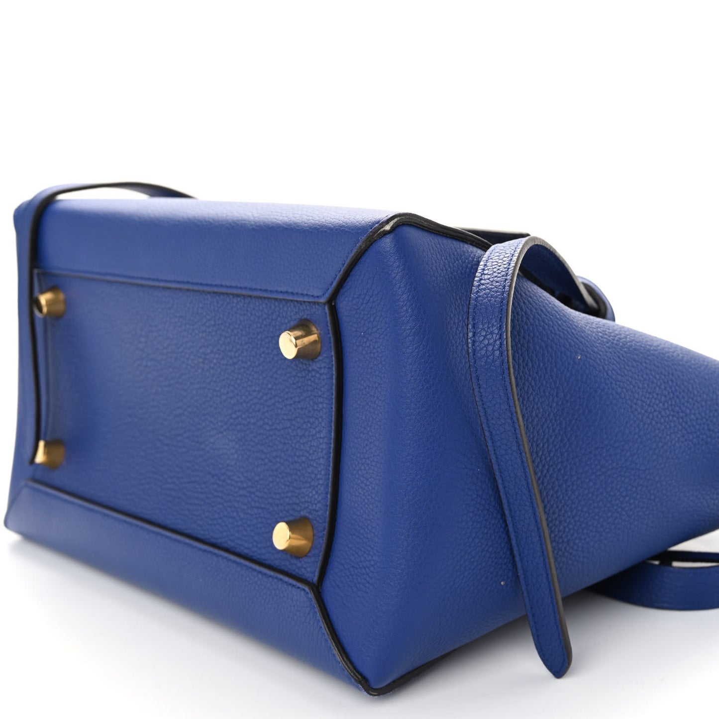 Grained Calfskin Mini Belt Bag Indigo