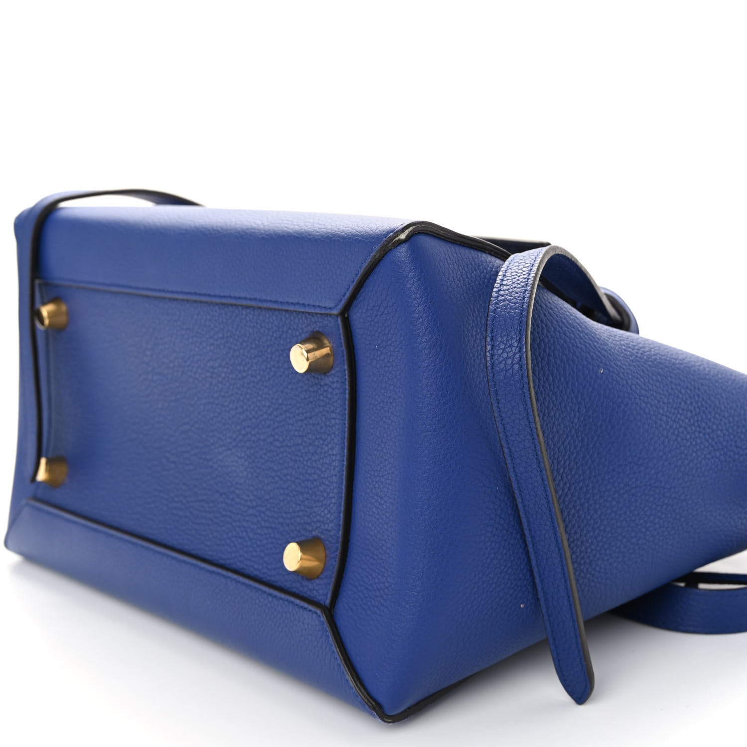 Celine Grained Calfskin Mini Belt Bag Indigo 10 of 10