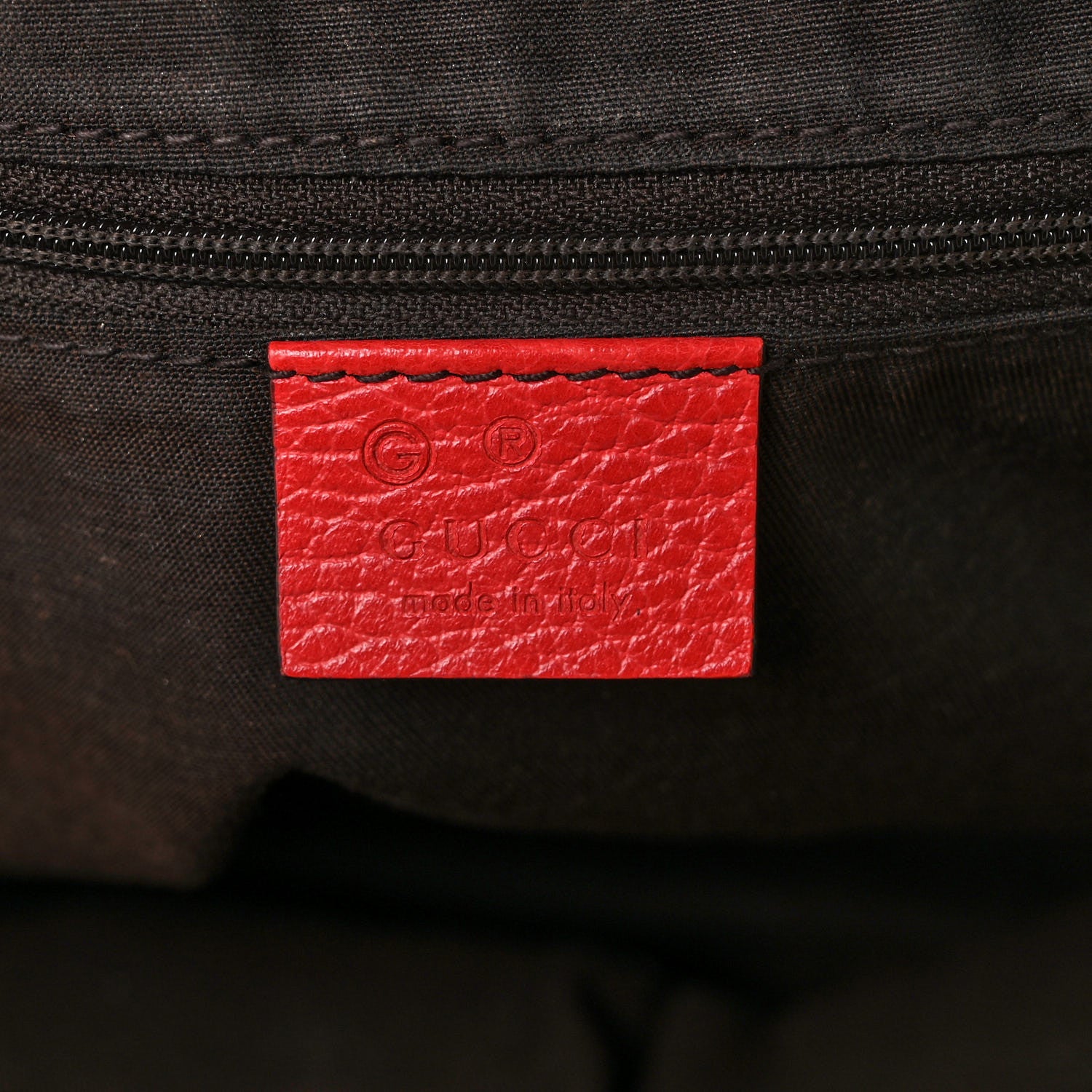 Gucci Dollar Calfskin Medium Dome Bag Sporting Red 6 of 10
