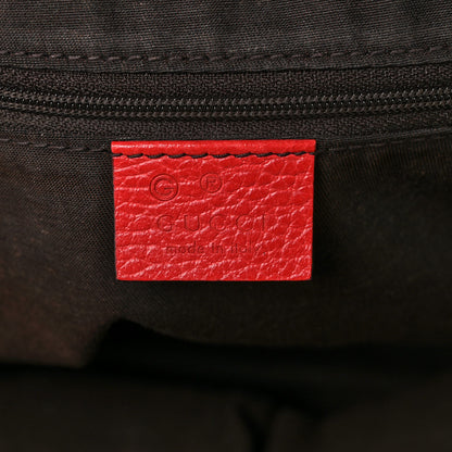 Gucci Dollar Calfskin Medium Dome Bag Sporting Red 6 of 10