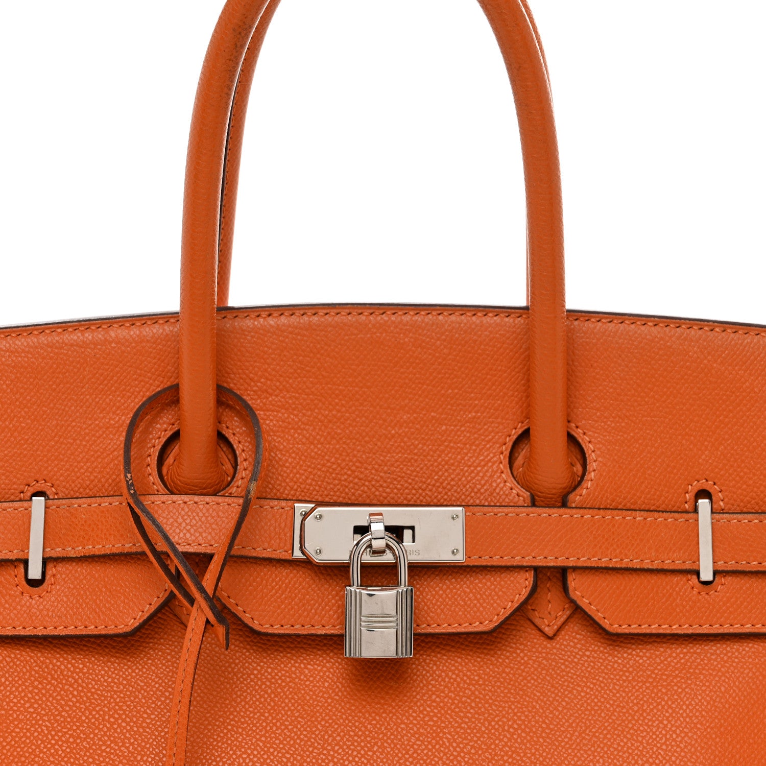 Hermes Epsom Birkin 35 Orange 5 of 16