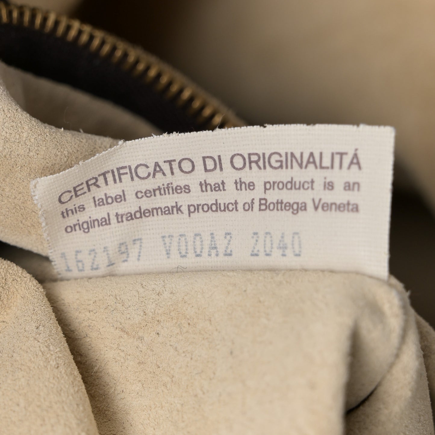 Nappa Intrecciato Large Capri Tote Ebano