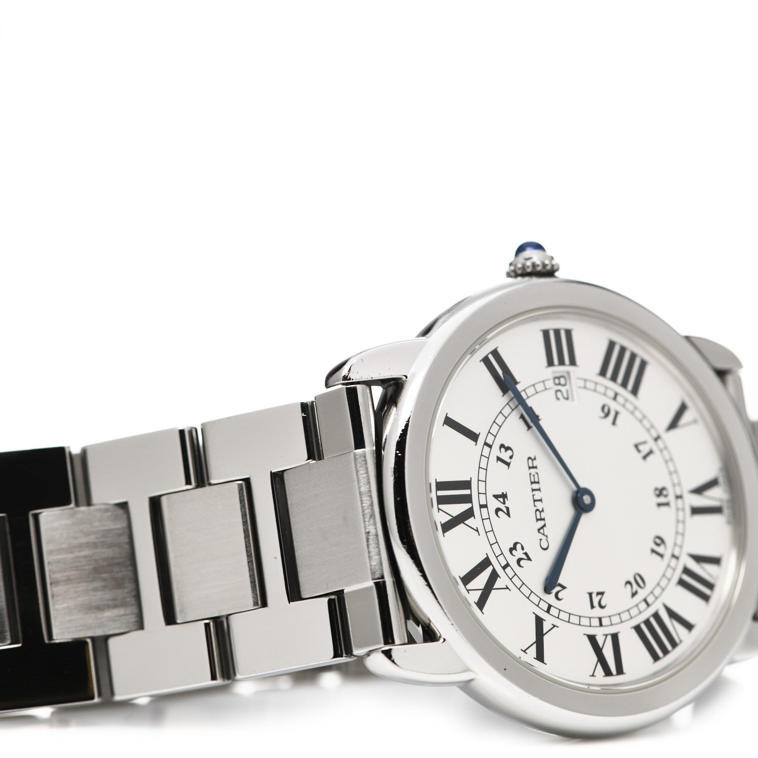 Cartier Stainless Steel 36mm Ronde Solo Quartz Watch 6 of 6