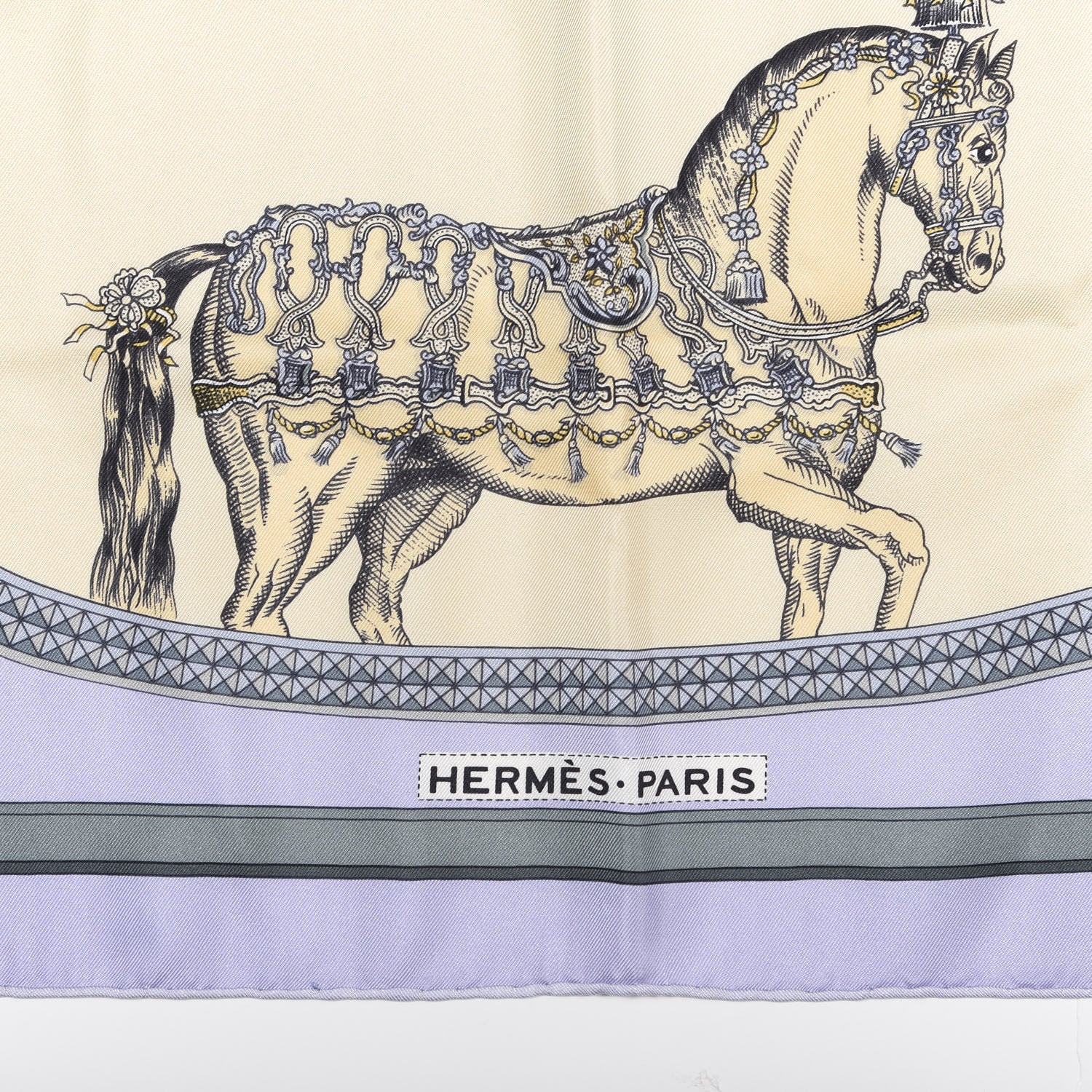 Hermes Silk Grand Apparat Scarf 90 2 of 3