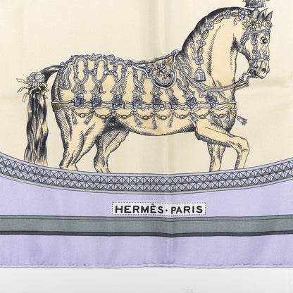 Hermes Silk Grand Apparat Scarf 90 2 of 3