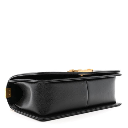 Chanel Caviar Quilted Medium Boy Flap Black 4 of 10
