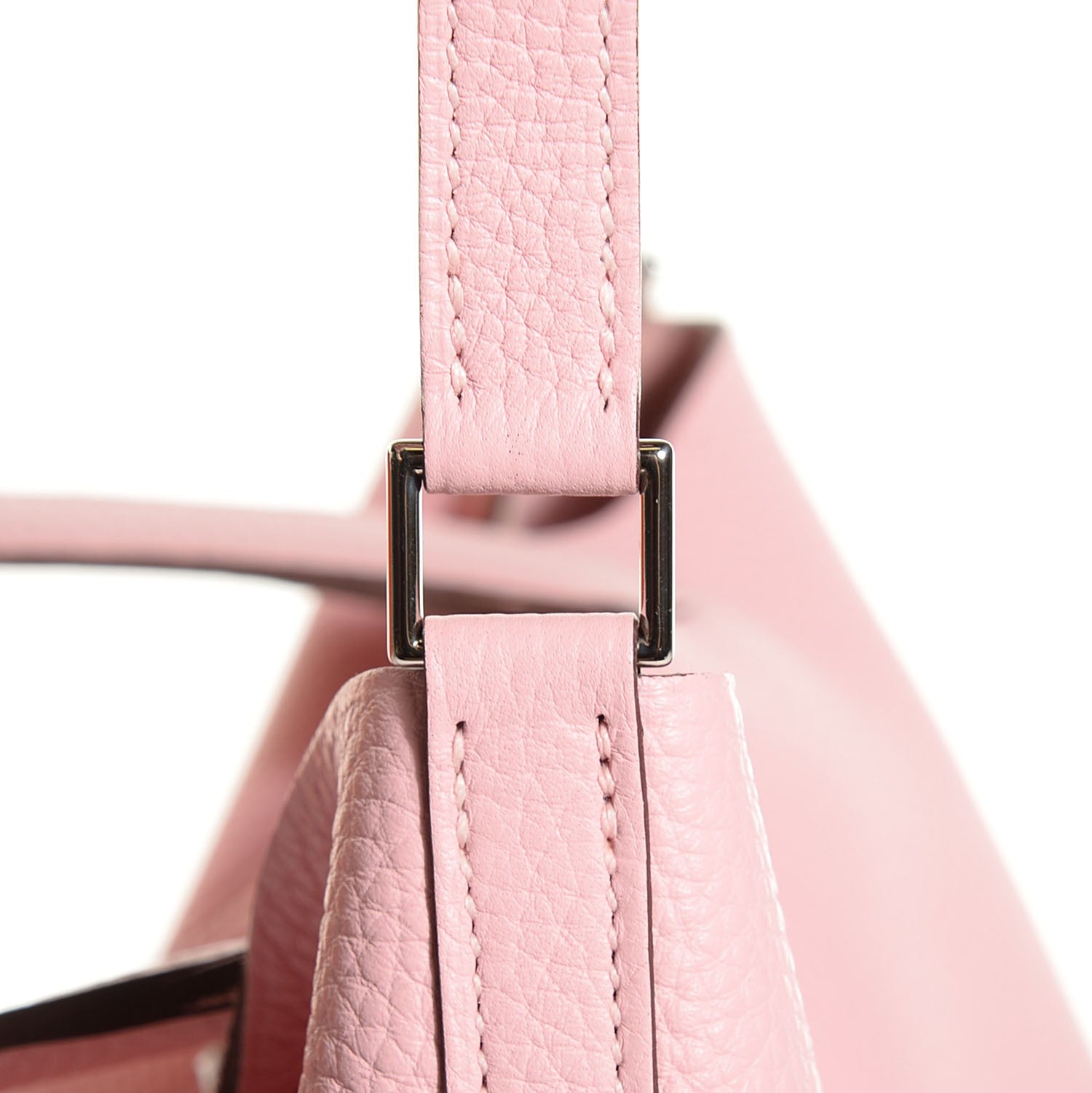 Hermes Taurillon Clemence Picotin Lock 22 MM Rose Sakura 13 of 20