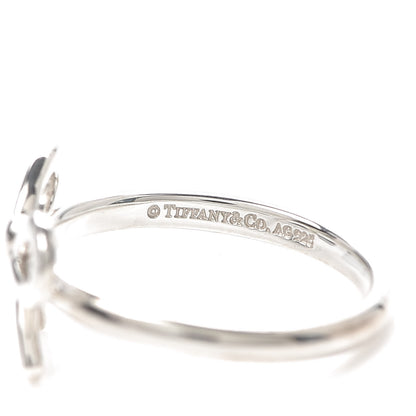 Tiffany Sterling Silver Bow Ring 50 5.5 4 of 5