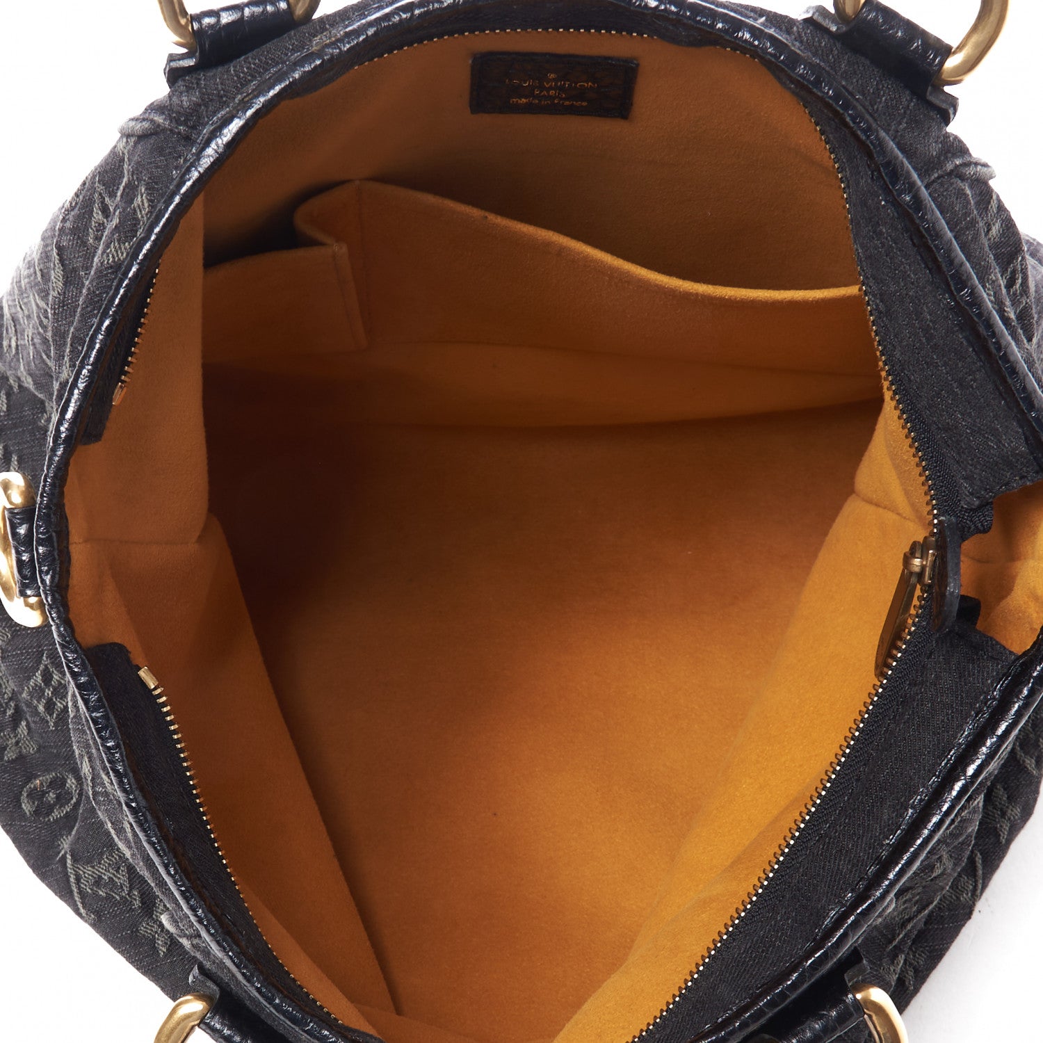 Louis Vuitton Denim Neo Cabby GM Black 6 of 7
