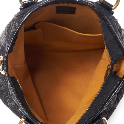 Louis Vuitton Denim Neo Cabby GM Black 6 of 7
