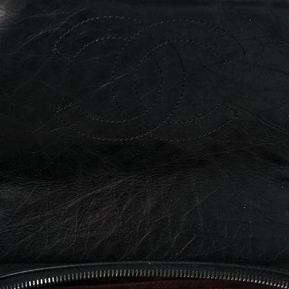 Chanel Aged Calfskin Medium New Portobello Flap Black 13 of 15