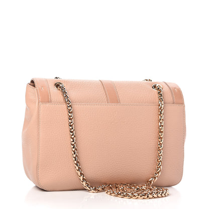 Christian Louboutin Soft Calfskin Small Sweety Charity Shoulder Bag Nude 3 of 10