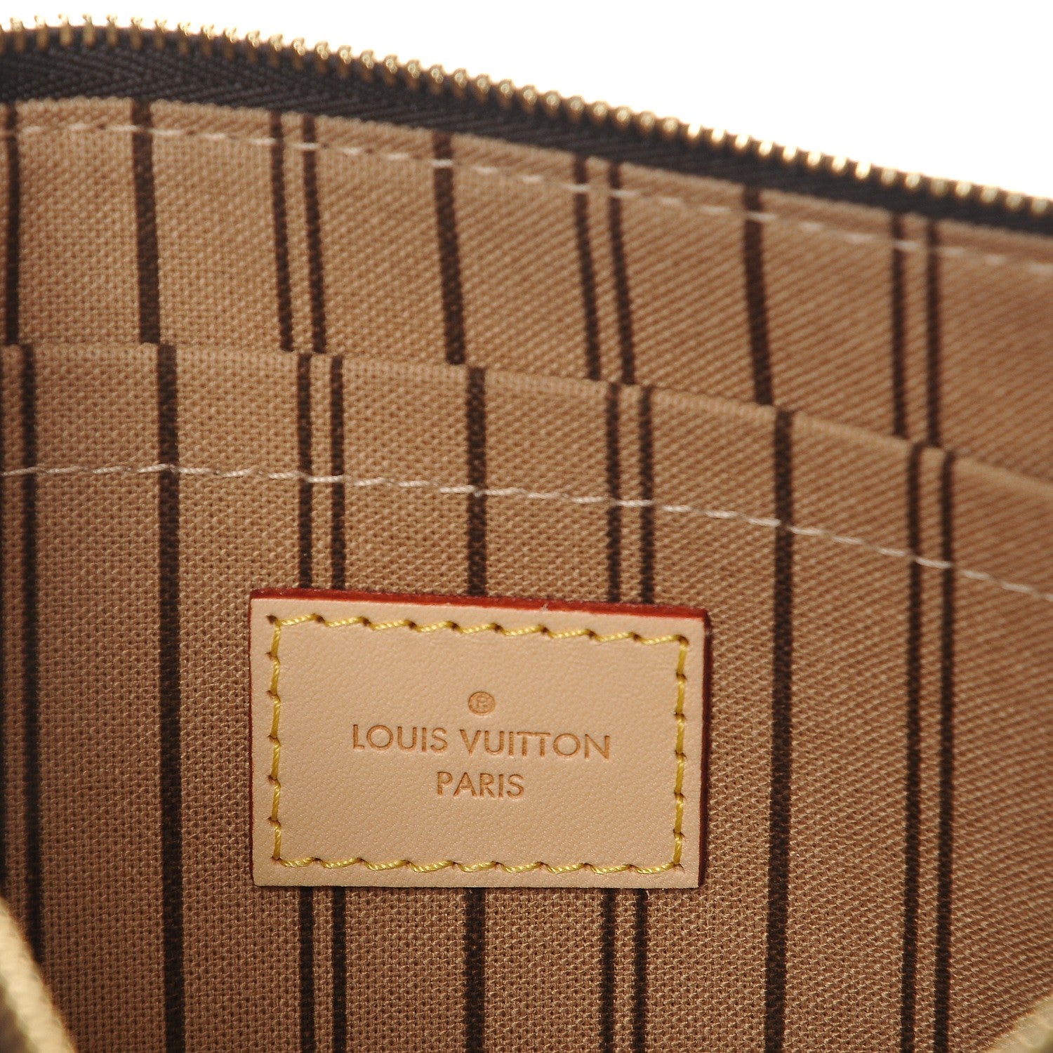 Louis Vuitton Monogram Neverfull MM GM Pochette 6 of 8