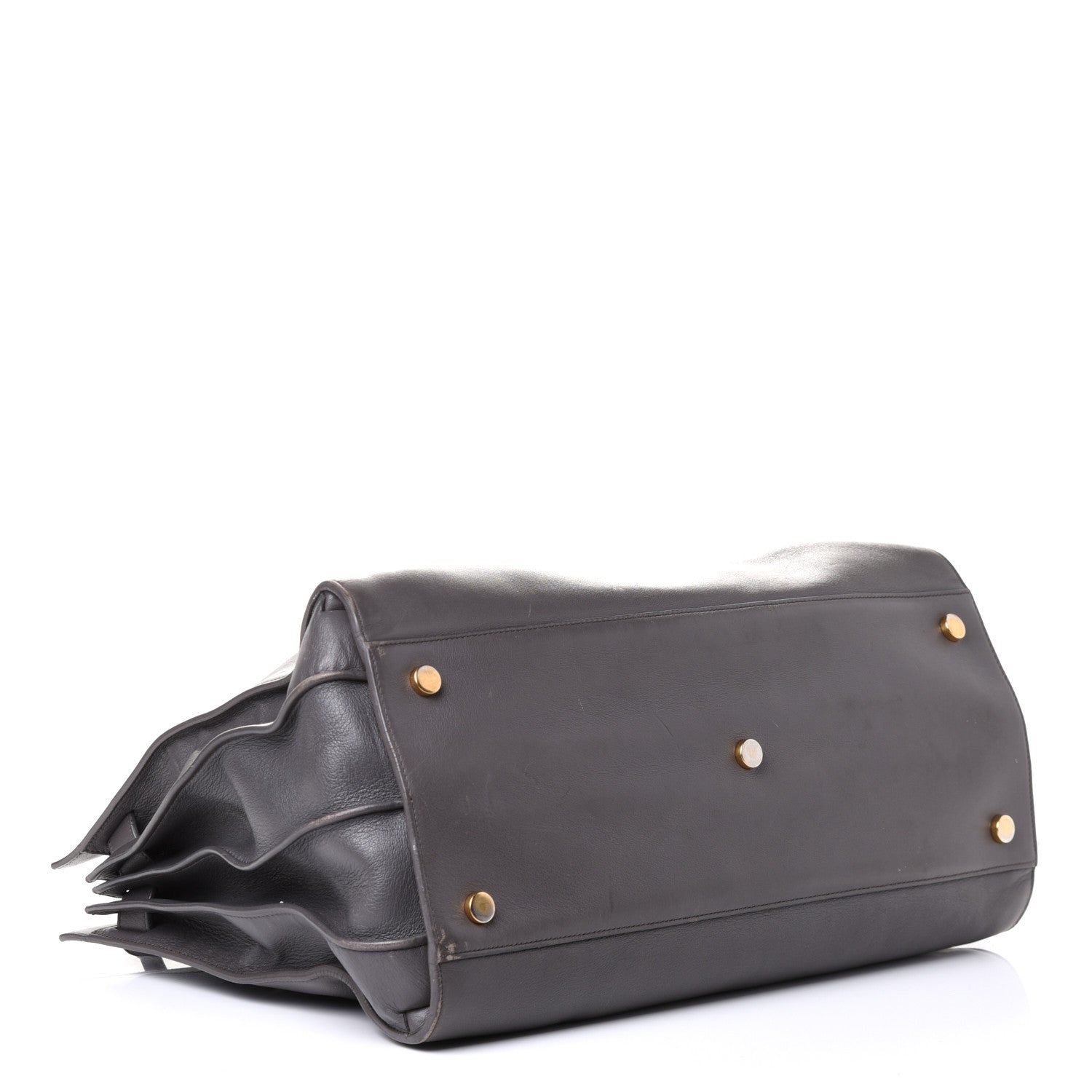 Saint Laurent Calfskin Large Sac De Jour Carryall Grey 3 of 4
