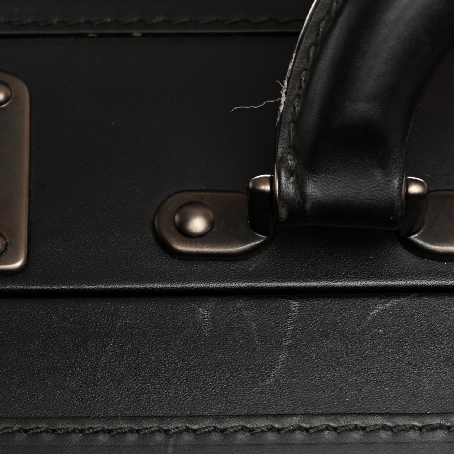 Nappa Intrecciato Attache Briefcase Black