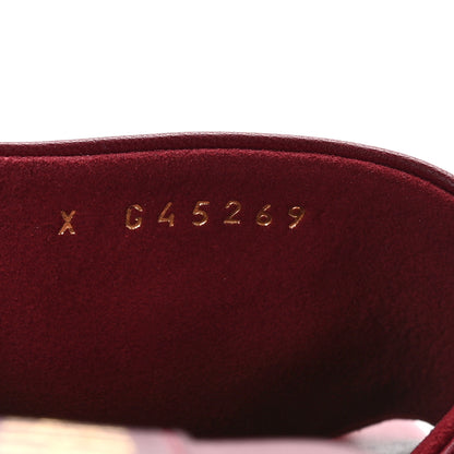 Chanel Lambskin CC Mules 38 Burgundy 8 of 10