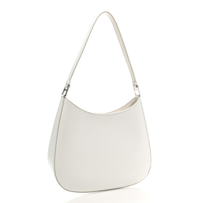 Prada Spazzolato Cleo Shoulder Bag White 3 of 11