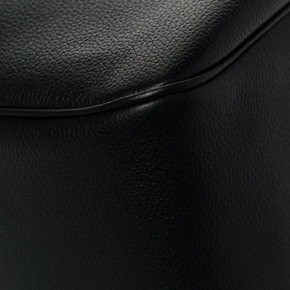 Versace Grained Calfskin La Medusa Bucket Bag Black 10 of 13