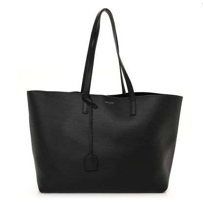 Saint Laurent Calfskin Large Shopping Tote Black 1 of 12