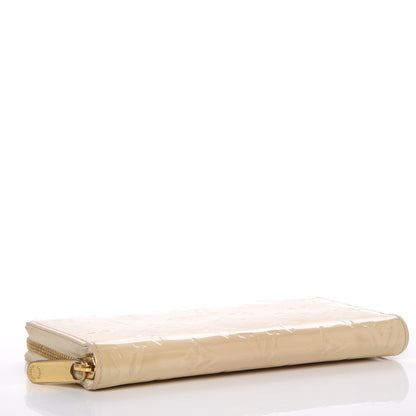 Louis Vuitton Vernis Zippy Wallet Blanc Corail 4 of 16