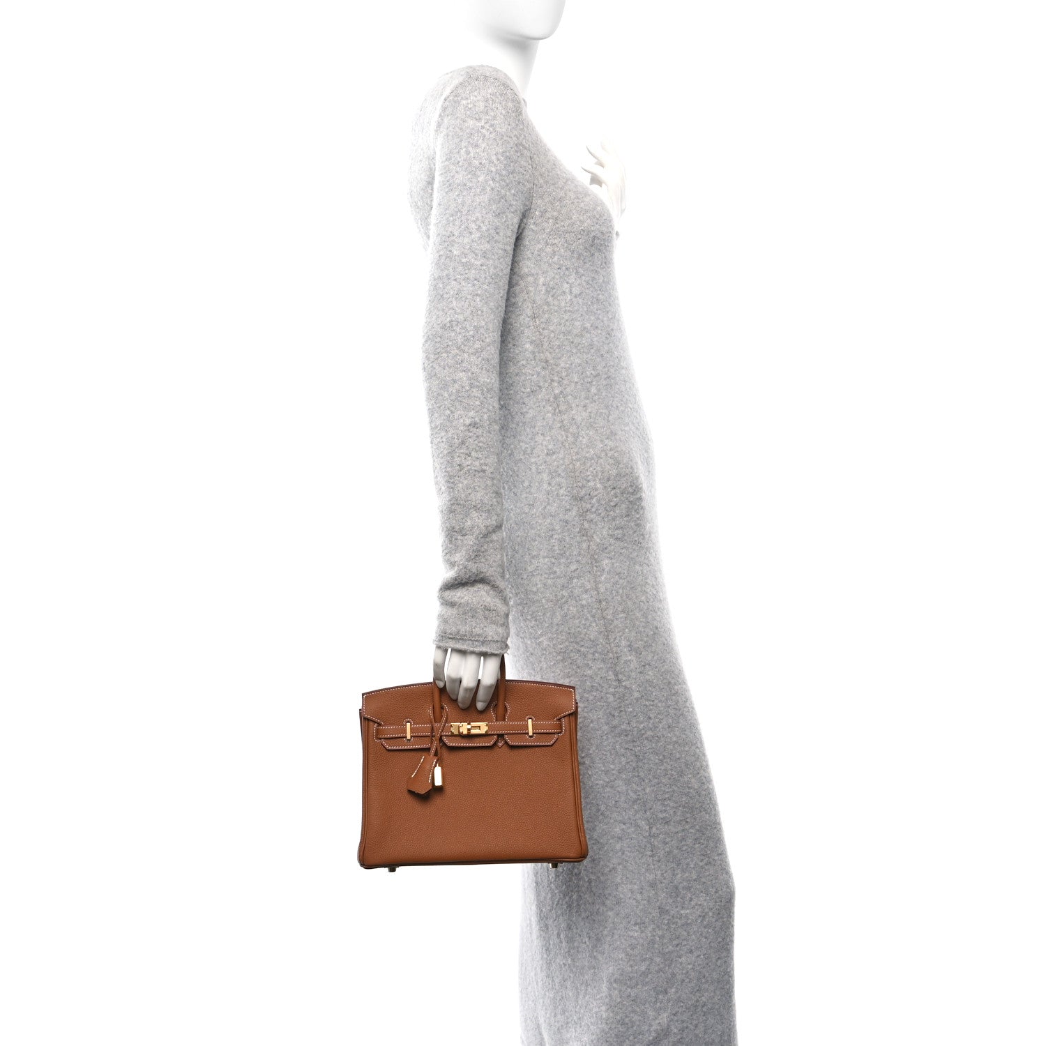 Hermes Togo Birkin 25 Gold 2 of 11