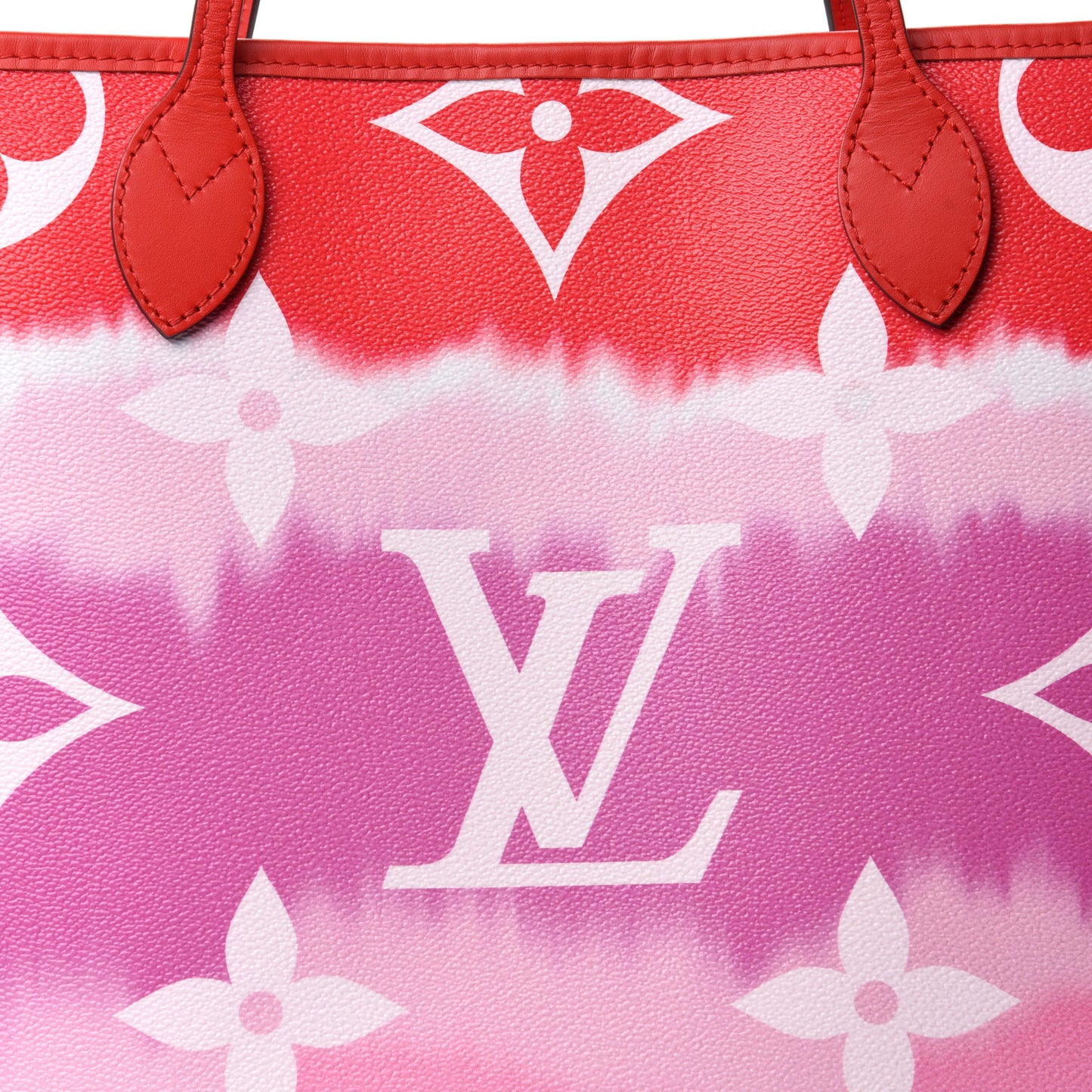Monogram Escale Neverfull MM Rouge