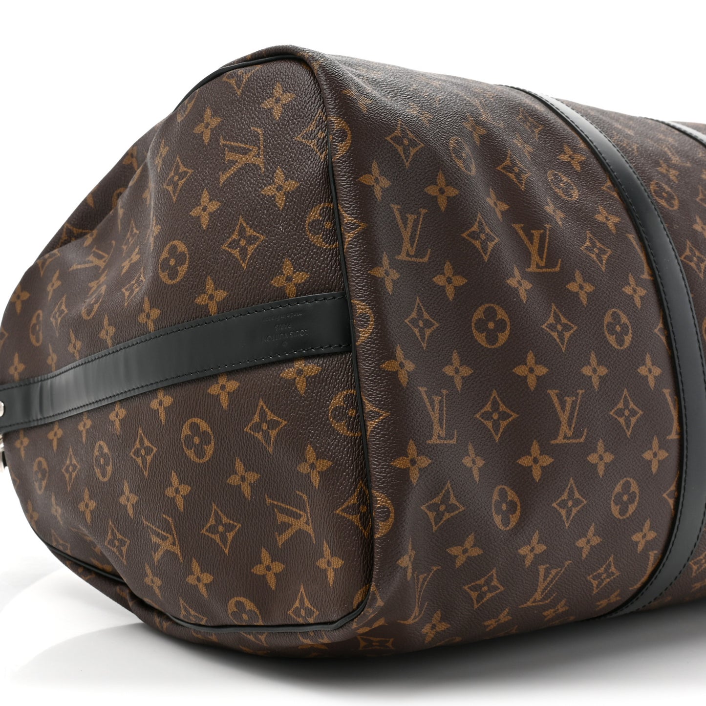 LOUIS VUITTON Monogram Macassar Keepall Bandouliere 55