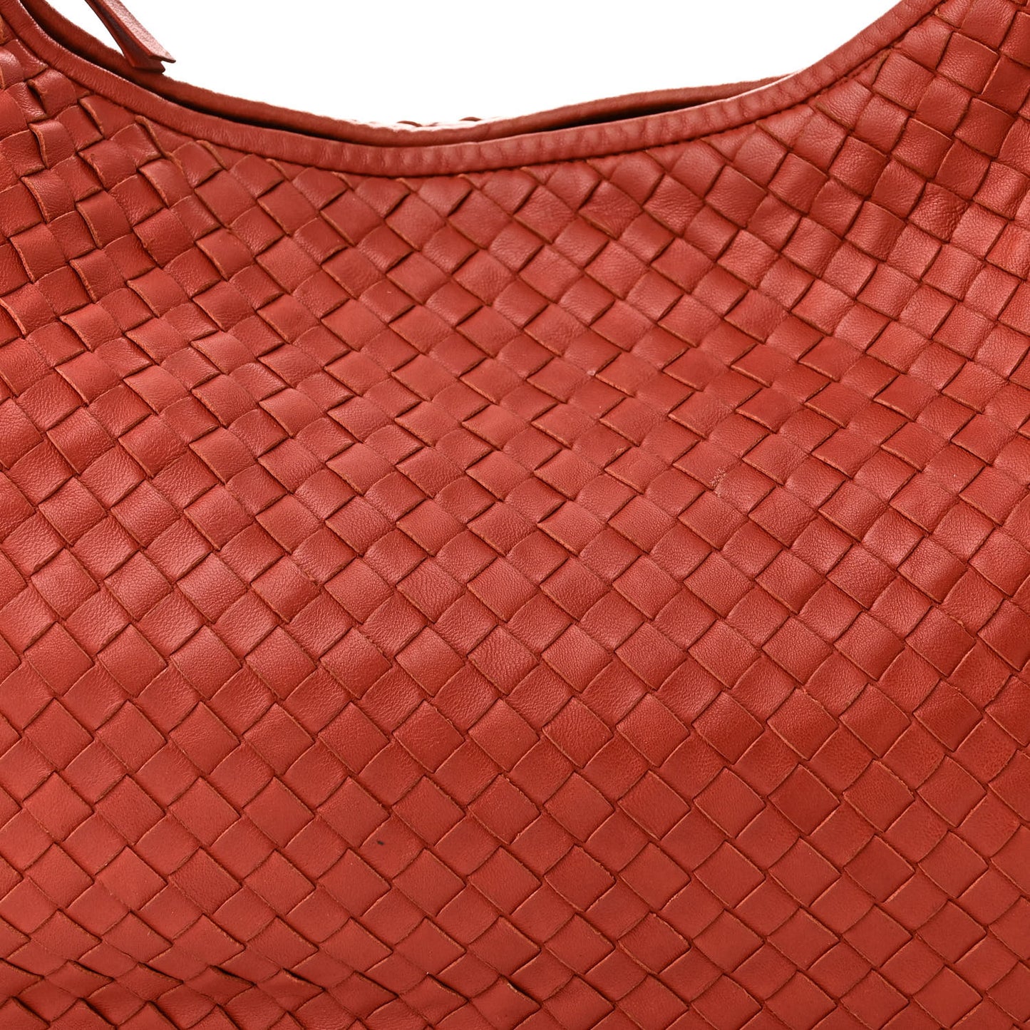BOTTEGA VENETA Nappa Intrecciato Small Veneta Hobo Brique